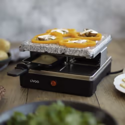 Livoo DOC242 raclette 4 personne(s) 600 W Noir