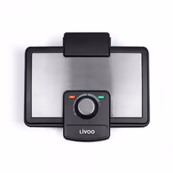 Livoo DOP217 moule à gauffres 2 gauffre(s) 800 W Noir