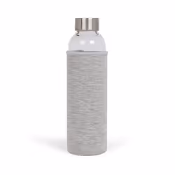 LIVOO Bouteille isotherme avec infuseur MEN394 - Inox - Capacité 500 ml + Filtre infuseur + Poche en néoprène