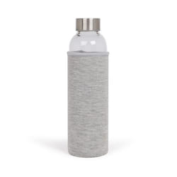 LIVOO Bouteille isotherme avec infuseur MEN394 - Inox - Capacité 500 ml + Filtre infuseur + Poche en néoprène