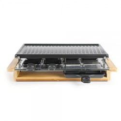 Livoo DOC257 raclette 8 personne(s) 1200 W Beige, Noir