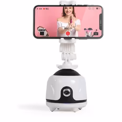 Support téléphone - LIVOO - TEA278 - Suivi automatique - Rotation 360° - Adaptable trépied