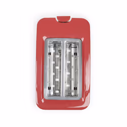 Livoo DOD162RC grille-pain 2 part(s) 750 W Rouge