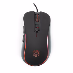 LIVOO TEA287 Souris gamer filaire - 7 boutons Programmables - Rétro-éclairage LED RGB - Sensibilité ajustable 1200 à 7200 DPI