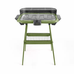 Barbecue électrique sur pieds - LIVOO - Surface de cuisson 47 x 28 cm - Thermostat réglable