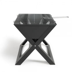 Livoo DOC268 barbecue et grill Chariot Charbon de bois (combustible) Noir