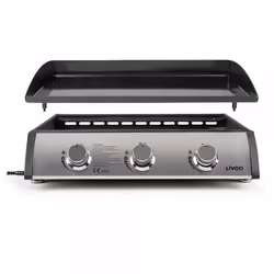 Livoo DOC277 barbecue et grill Dessus de table Gaz Gris 7500 W