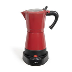 Livoo Cafetière électrique Mokka 0,3 L 480 W Rouge