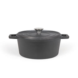 Livoo - cocotte ronde 24cm 4l noir - mep139