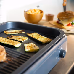Livoo DOC289 barbecue et grill Dessus de table Electrique Bleu 1900 W