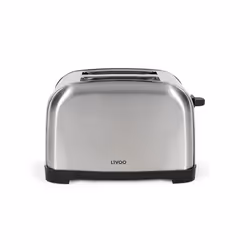 Livoo - grille-pains 2 fentes 850w gris - dod196