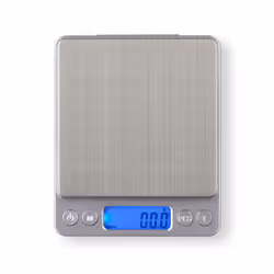 Livoo Balance de précision électronique, Balance de ménage électronique, 0,5 kg, 0,01 g, Acier inoxydable, Acier inoxydable,  ...