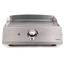 Livoo - plancha électrique 2800w plaque inox - doc292