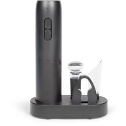 Set à vin électrique rechargeable - LIVOO - GS159 - Universel - 5 accessoires - Fonctionne par pression - Capacité 30 bouteilles