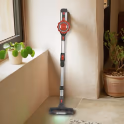 Livoo DOH138 aspirateur balai et balai électrique Batterie Sec HEPA Sans sac 0,55 L 150 W Gris, Rouge 2,2 Ah