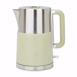 Livoo DOD204, 1,7 L, 2200 W, Vert, Acier inoxydable, Acier inoxydable, Indicateur de niveau d'eau, Arrêt de sécurité en cas d ...