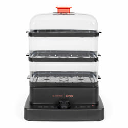 Livoo DOC300 cuiseur vapeur 3 Nombre de paniers 1200 W Noir
