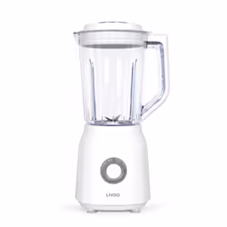 Blender DOP242W de livoo, avec une puissance de 600W, 2 vitesses et une fonction turbo, le blender permet de réaliser une var ...