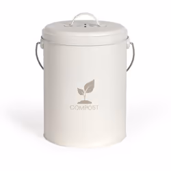 Ce seau à compost de cuisine MES154C Livoo est conçu pour accueillir les déchets organiques tels que les épluchures de fruits ...