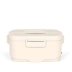 Livoo - Lunch box chauffante 1.8l crème MEN396C