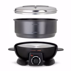 Livoo DOC308 appareil à fondue, raclette et wok 1,6 L 6 personne(s)