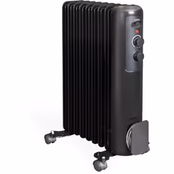 Radiateur bain d'huile DOM502 de Livoo possèdent d’une puissance maximale de 2000 W et avec 9 ailettes permettant de chauffer ...