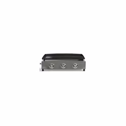 Plancha gaz - vert/noir - capacité de 6/8 personnes - puissance de 7500 watts
