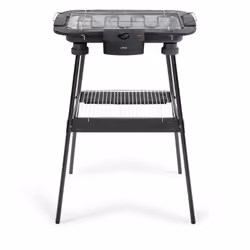 Barbecue électrique sur pieds DOM506 de livoo. 2 en 1, utilisable sur table ou sur pieds pour s'adapter aux envies et besoins ...