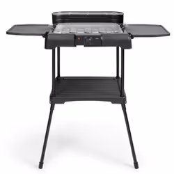 Barbecue électrique sur pieds 2 en 1 DOM507 de Livoo. 2 en 1, utilisable sur table ou sur pieds pour s'adapter aux envies et ...