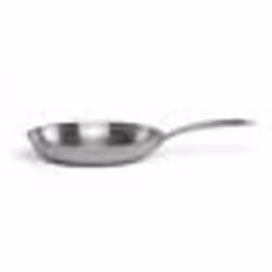 Poêle Acier inoxydable 18/10 Triply Brigade 24 cm - LIVOO - MEP158 - Tous feux dont induction - Made in France