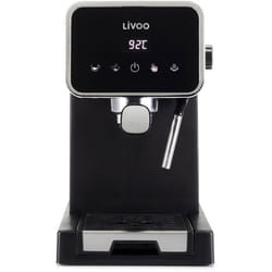 Machine à café expresso - LIVOO - DOD218N - 1100 W - 20 bars - Noir