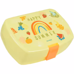 Fruity's Boite Goûter Votre enfant sera ravi de posséder cette boîte à goûter décorée de jolis fruits colorés. Fini les biscu ...