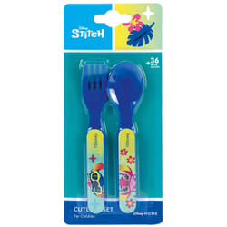 Lilo et Stitch Ensemble De Couverts En Plastique Réutilisables