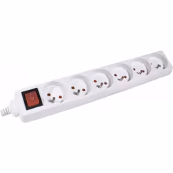CUC Exertis Connect 573370, 4 m, Intérieure, Blanc, CE/NF, 6 sortie(s) CA, 16 A