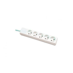 CUC Exertis Connect 573430 multiprise 1,5 m 5 sortie(s) CA Intérieure Blanc