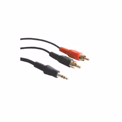 CUC Exertis Connect 581510, 2 x RCA, Mâle, 3,5mm, Mâle, 3 m, Noir