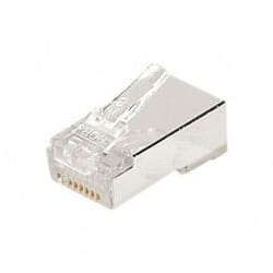 Hypertec 920850-HY connecteur de fils RJ45 Métallique, Transparent