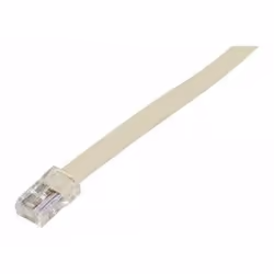 Hypertec 933800-HY, 2 m, RJ-45, RJ-45, Ivoire, Mâle, Mâle