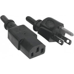 Hypertec 809030-HY câble électrique Noir 1,8 m Prise d'alimentation type B Coupleur C13
