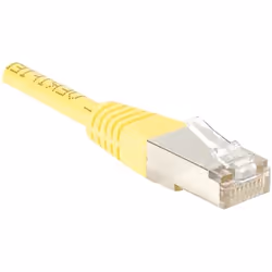 Dexlan 842051 câble de réseau Jaune 0,5 m Cat6 U/UTP (UTP)