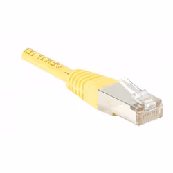 EXC 847161 câble de réseau Jaune 0,5 m Cat5e F/UTP (FTP)