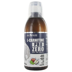 Eric Favre L-Carnitine Pro Zero 500 ml - Saveur : Pomme Kiwi