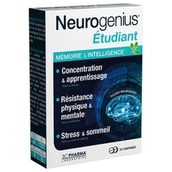 3C Pharma Neurogenius Étudiant 30 Comprimés