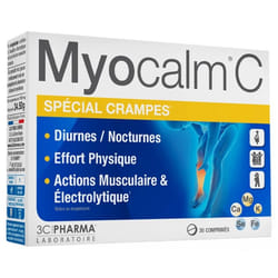 3C Pharma Myocalm C Spécial Crampes 30 Comprimés