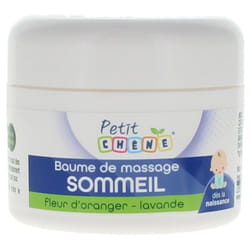 Les 3 Chênes Petit Chêne Baume de Massage Sommeil Bio 40 ml