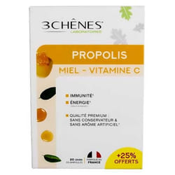 Les 3 Chênes Propolis 20 Ampoules Offre Spéciale