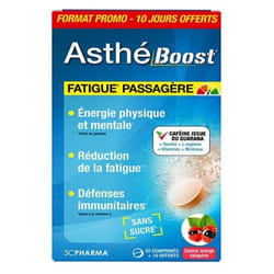 3C Pharma AsthéBoost 30 Comprimés dont 10 Offerts