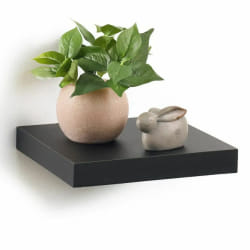 Paris Prix Étagère Murale Design Flottante - Noir