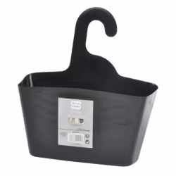 PARIS PRIX Panier de Douche Vitamine II - Noir - 22 cm