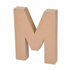 Décoration Murale Lettres - M Naturel